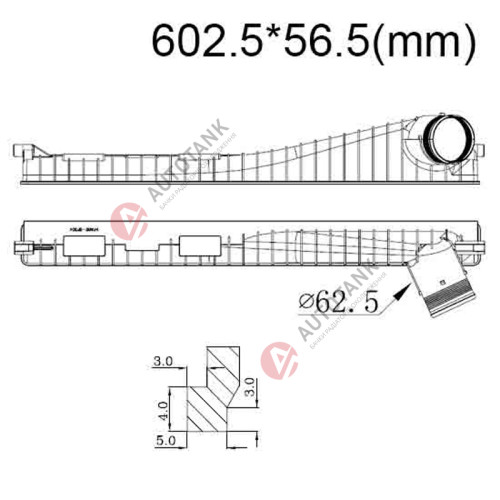 БАЧОК ІНТЕРКУЛЕРА LAND ROVER DISCOVERY IV (L319) (2009-2020), LAND ROVER RANGE ROVER SPORT (L320) (2005-2013)