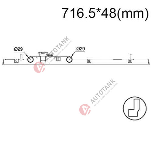 Бачок радiатора Subaru Outback Be, Bh, Bt