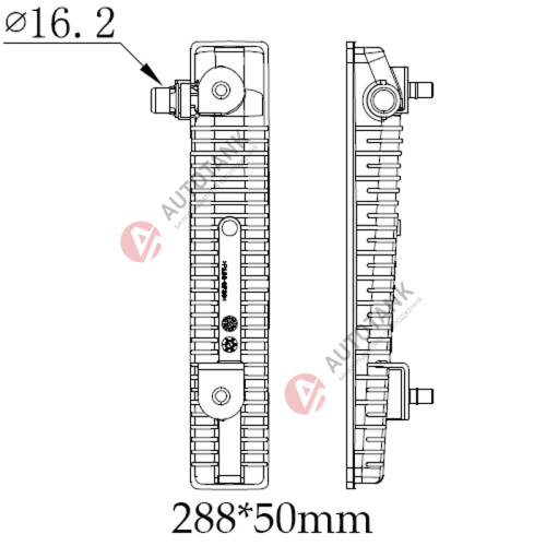 БАЧОК РАДІАТОРА BMW M2 G87 (2023-2025), BMW M3 G80/G81 (2021-2025), BMW M4 G82/G83 (2020-2025)